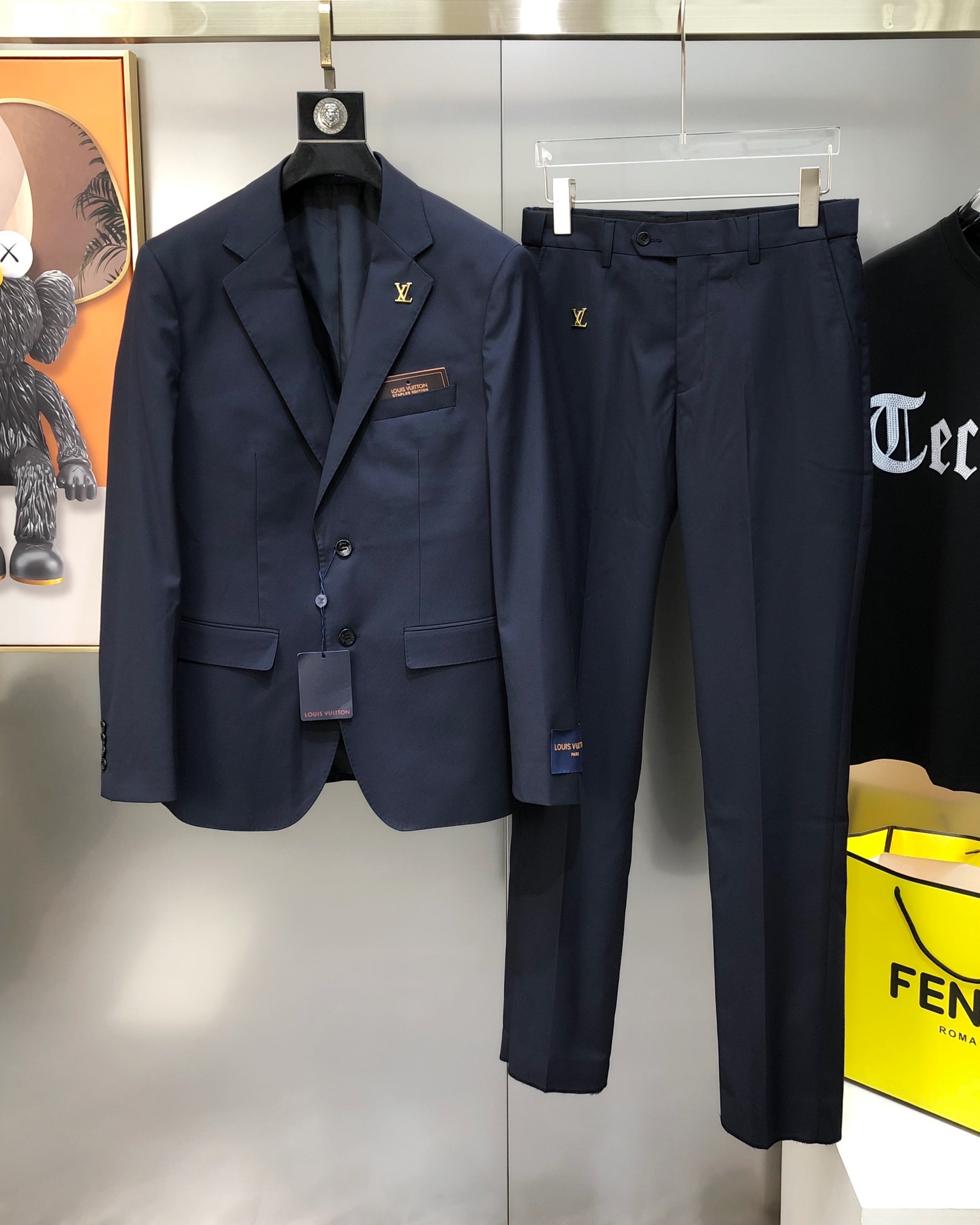 Louis Vuitton Male Basic Clothing Polyester S-l-xl