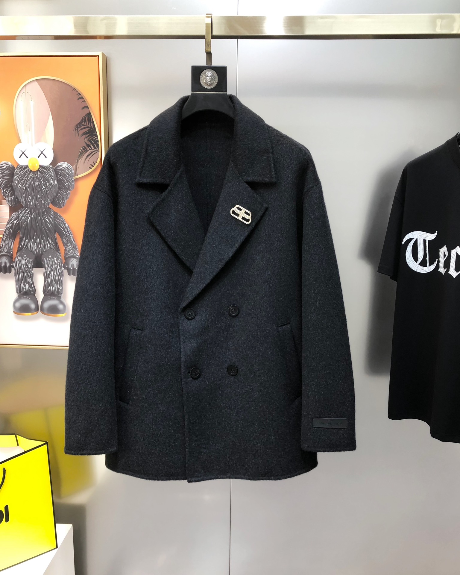 Balenciaga Male Basic Clothing Wool M-l-xl