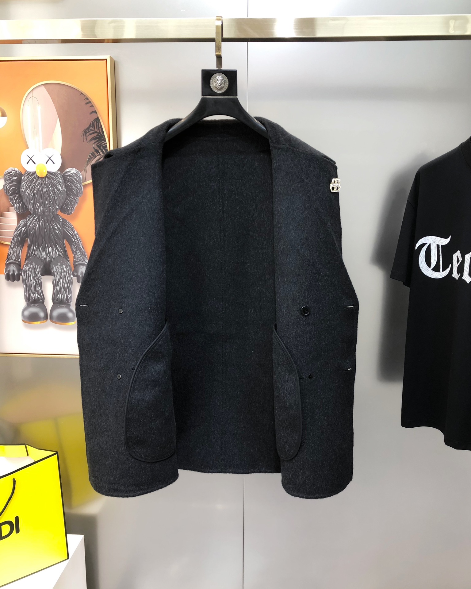 Balenciaga Male Basic Clothing Wool M-l-xl