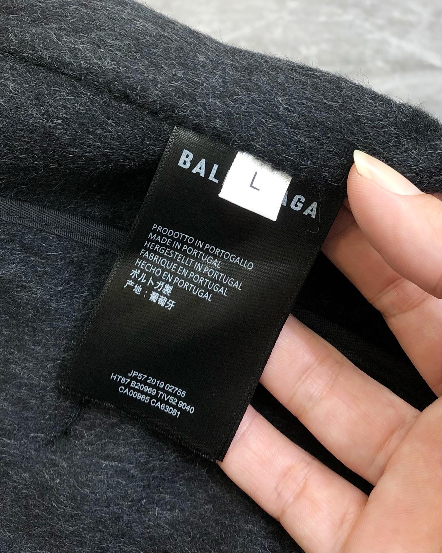 Balenciaga Male Basic Clothing Wool M-l-xl