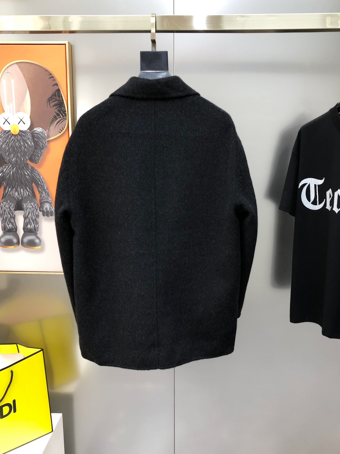 Dior Male Basic Clothing Wool Black M-xl