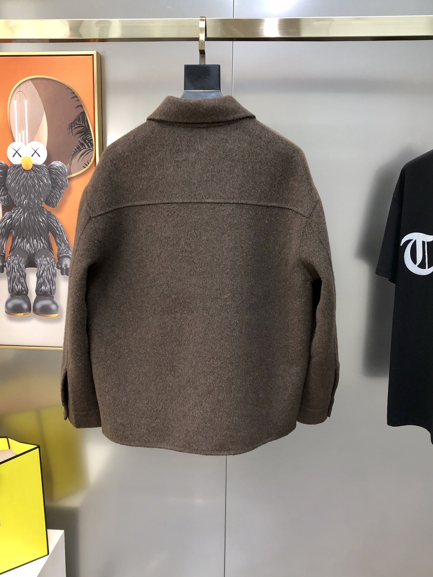 Dior Male Jacket Wool Gray M-l-xl