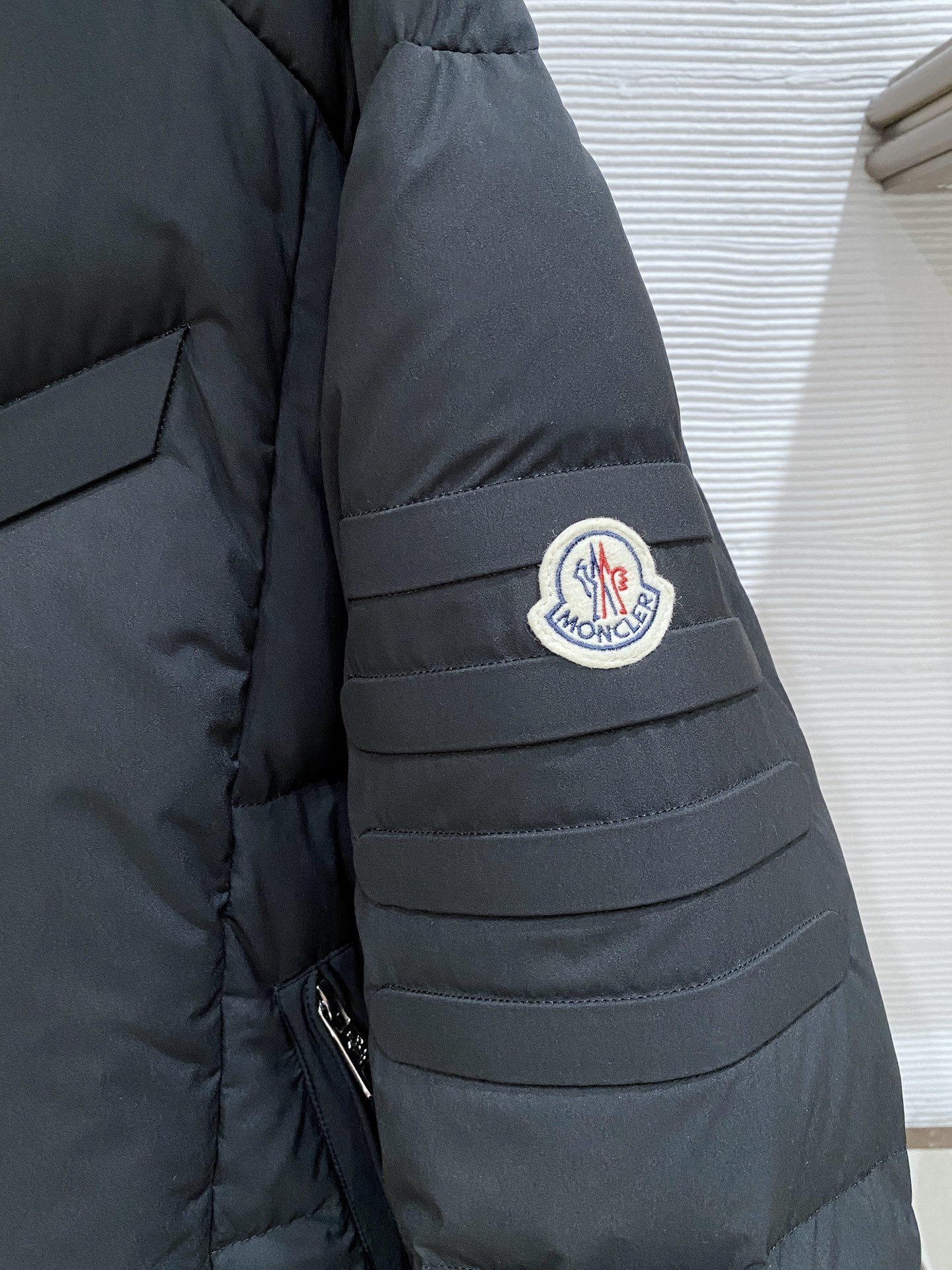 Moncler Male Down Jacket Goose Down Black Hooded M-l-xl