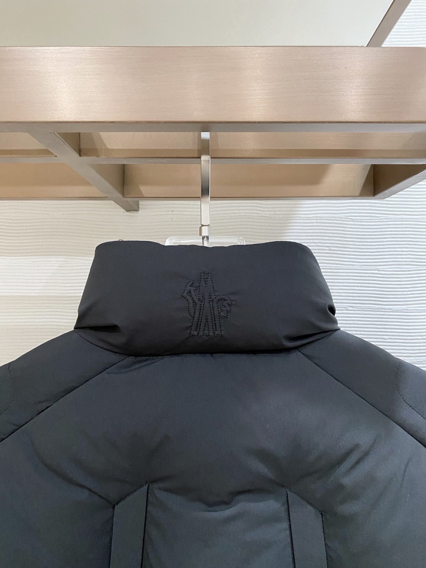 Moncler Male Down Jacket Goose Down Black Hooded M-l-xl