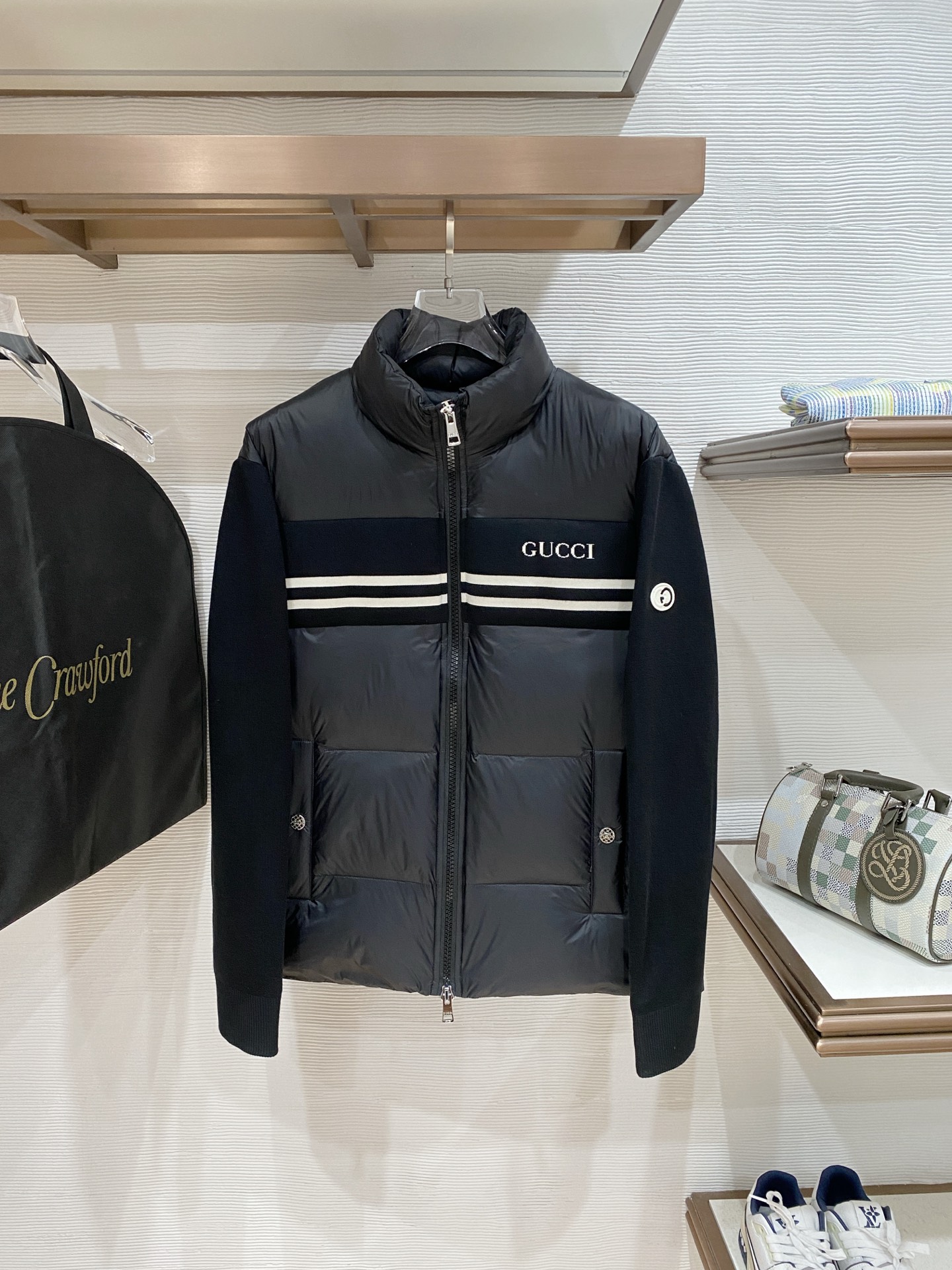 Burberry Male Jacket Knitted Black