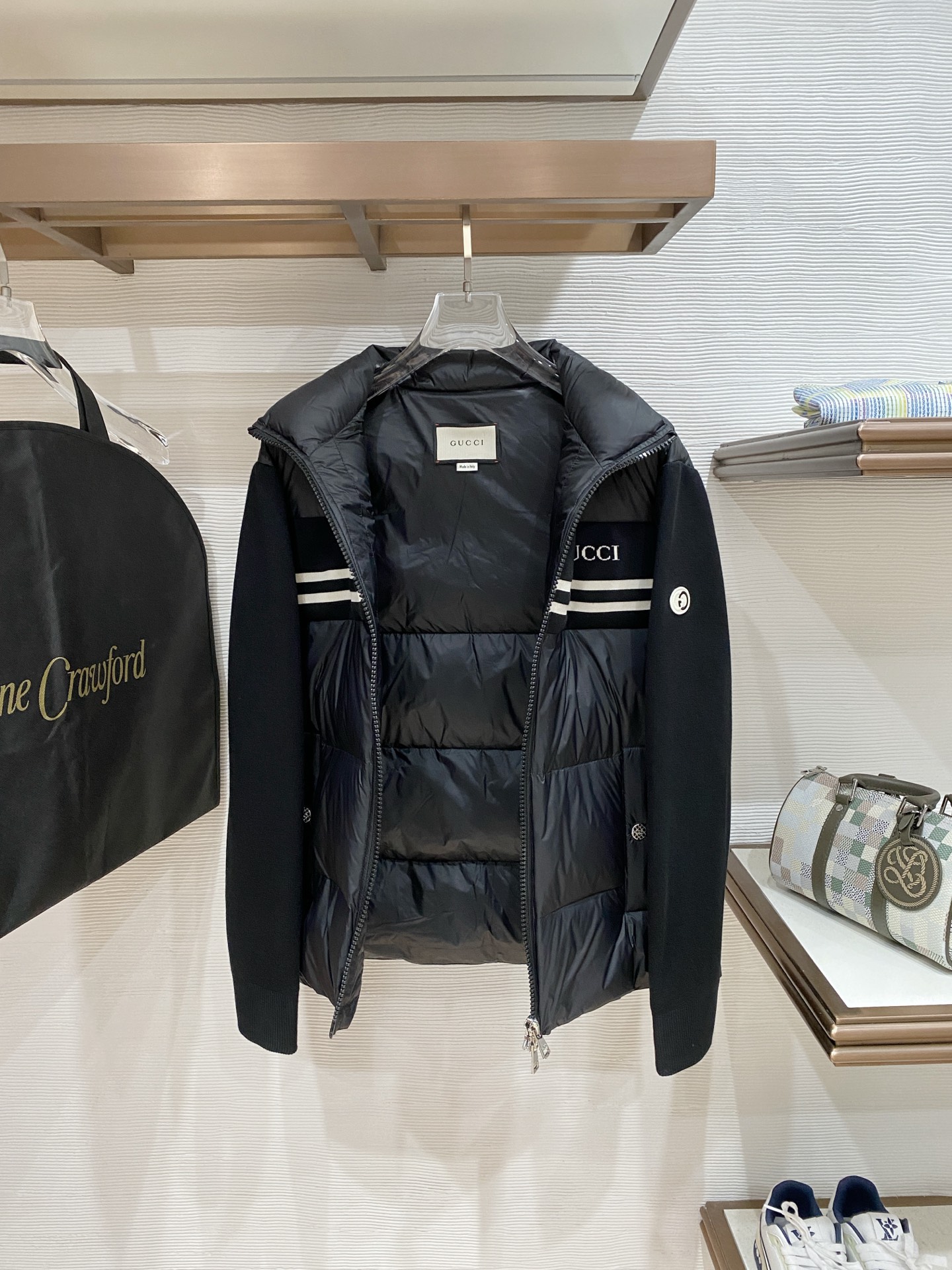 Burberry Male Jacket Knitted Black