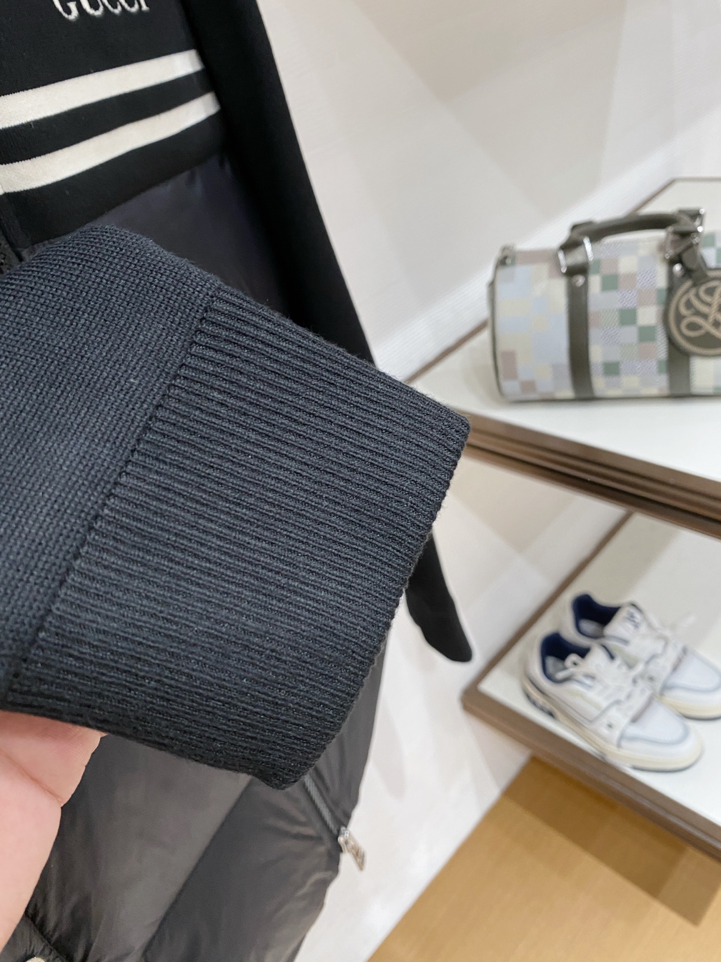 Burberry Male Jacket Knitted Black