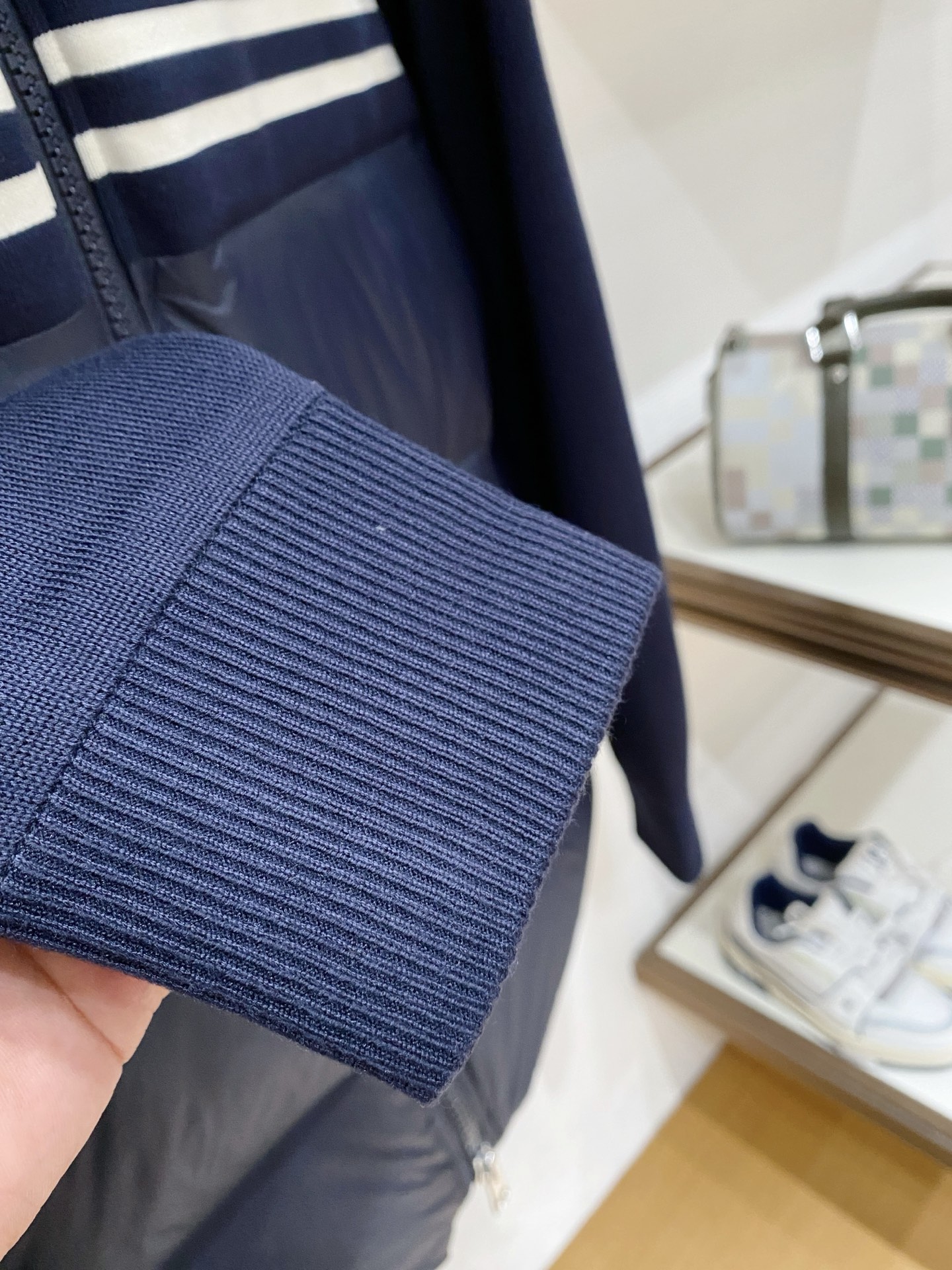 Burberry Male Jacket Knitted Black