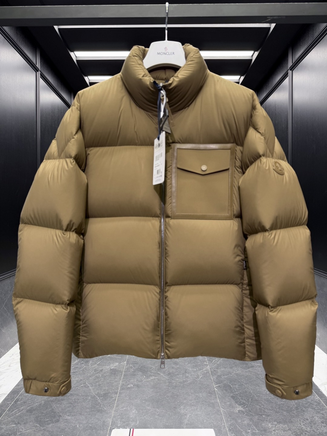 Moncler Male Jacket Goose Down Black S-m-l