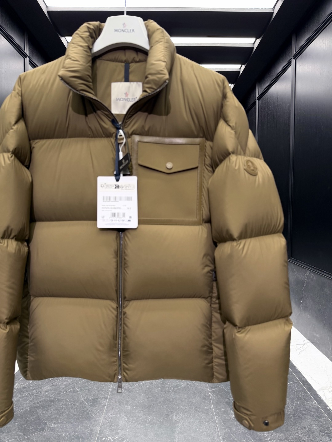 Moncler Male Jacket Goose Down Black S-m-l