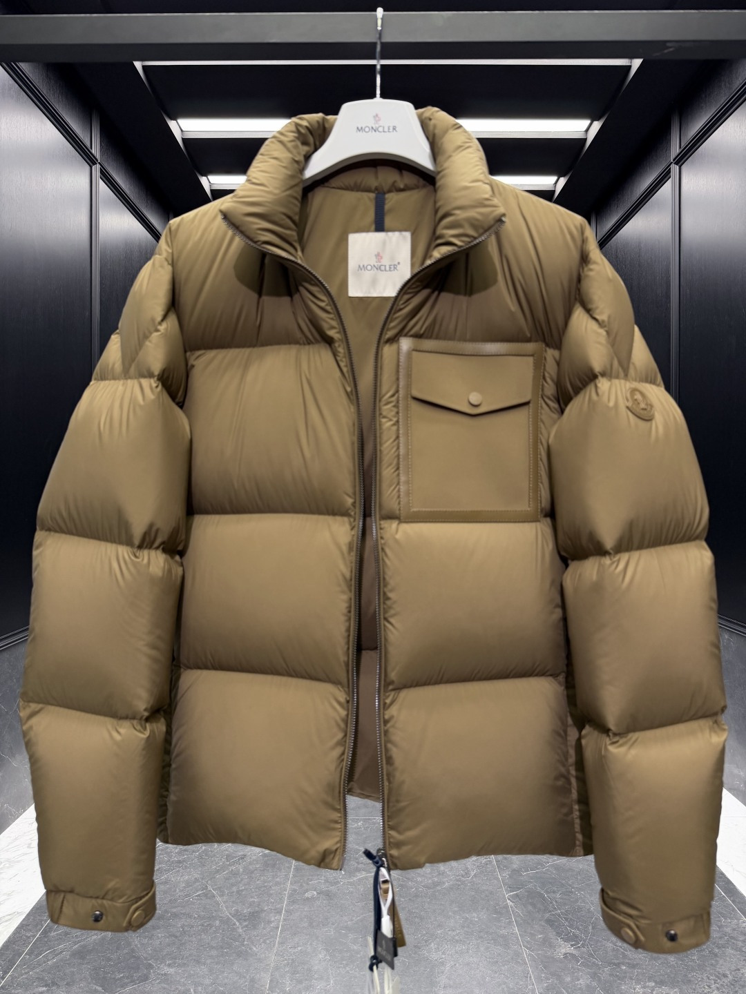 Moncler Male Jacket Goose Down Black S-m-l