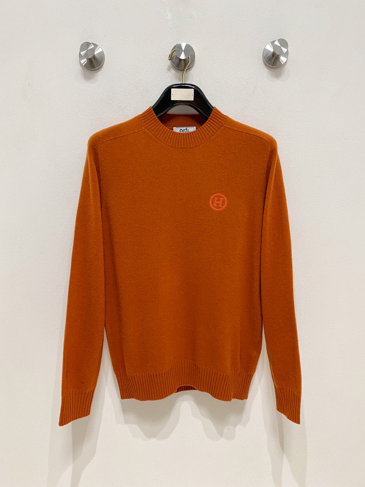 Hermès Male Basic Clothing Wool M-xl