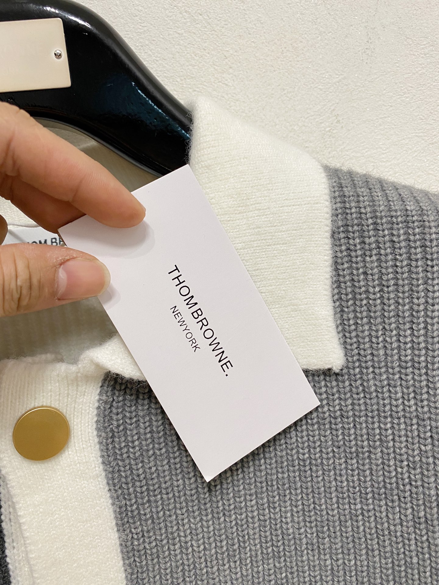 Thom Browne Male Basic Clothing Knitted