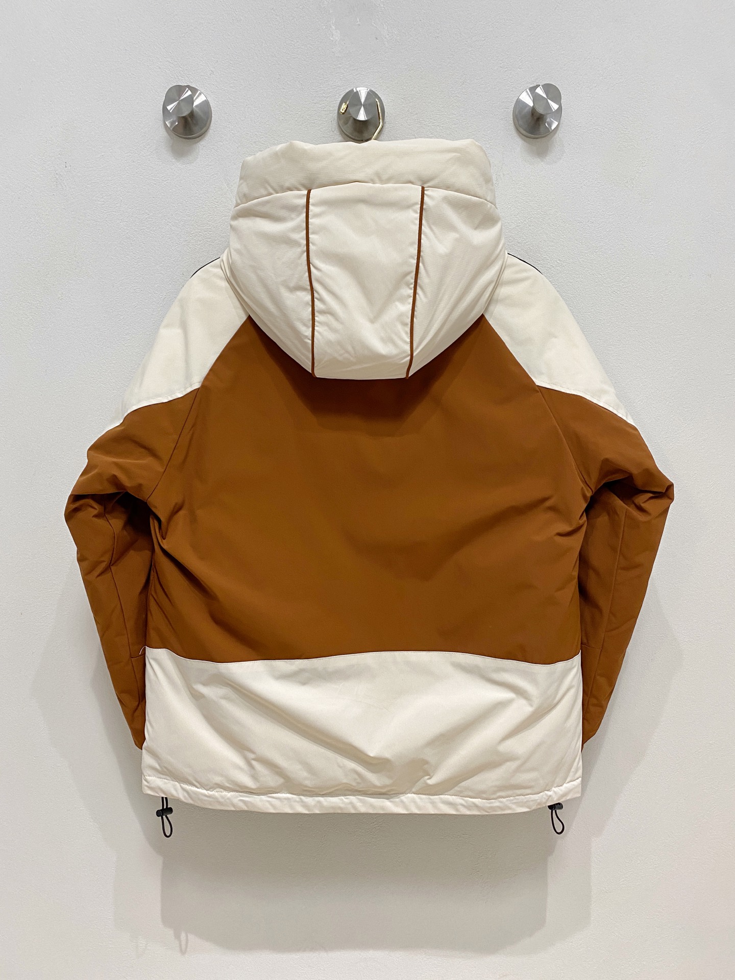 Prada Male Down Jacket White Duck Down Hooded M-l-xl