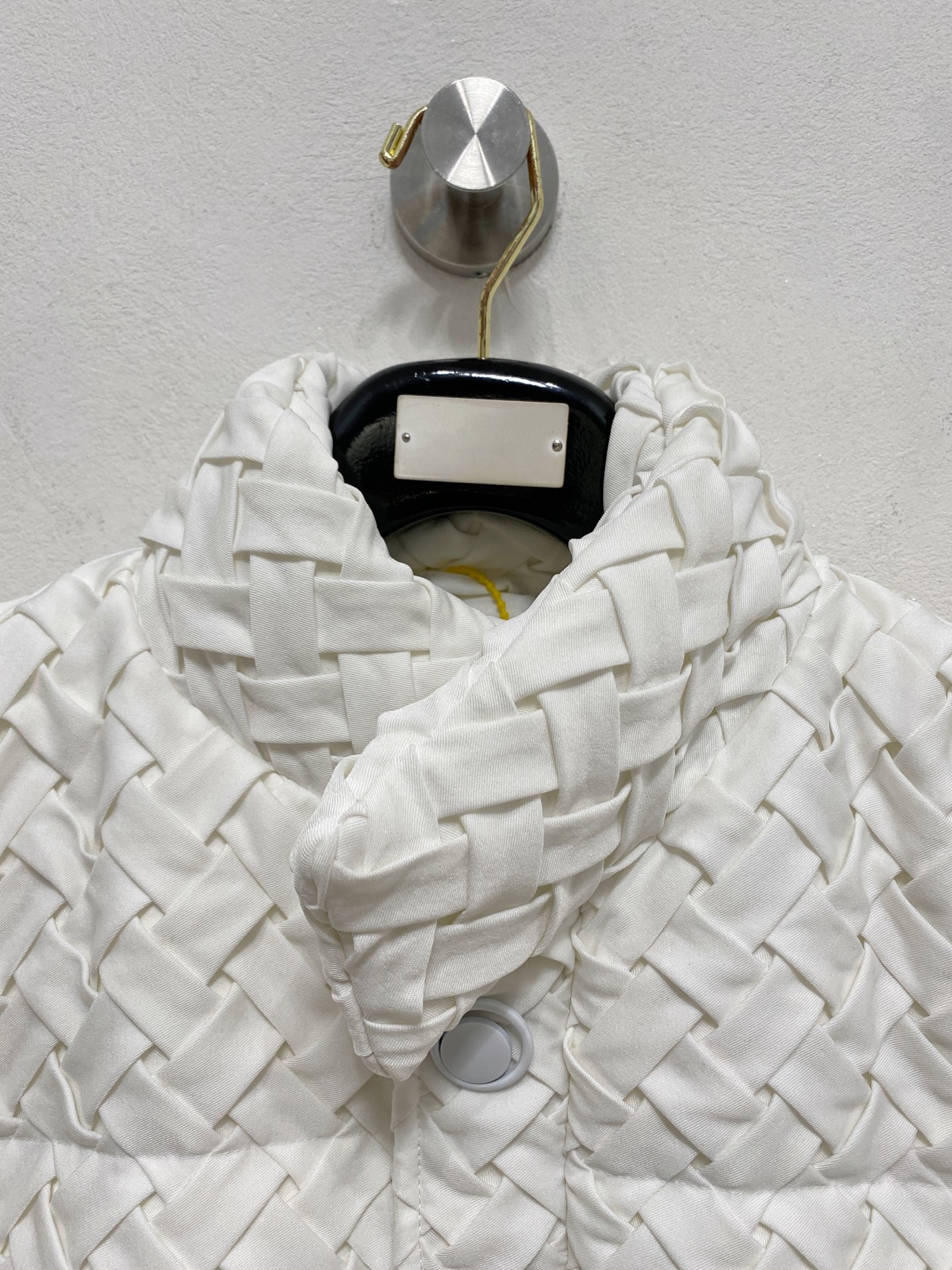Bottega Veneta Male Down Jacket White Duck Down Hooded M-l-xl