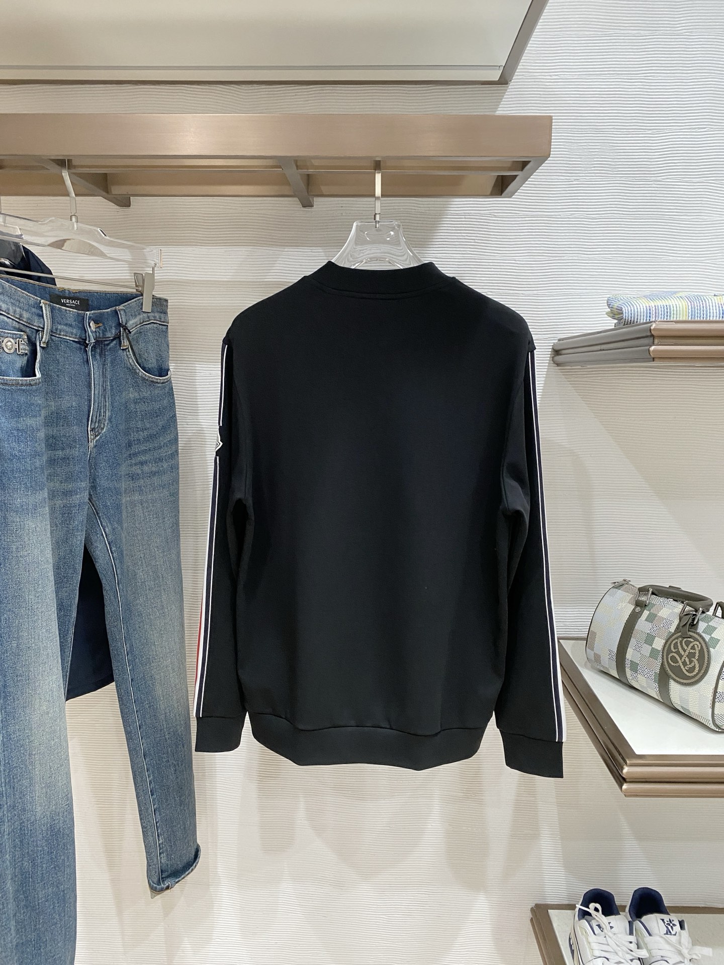 Moncler Male Hoodie Black S-m-l