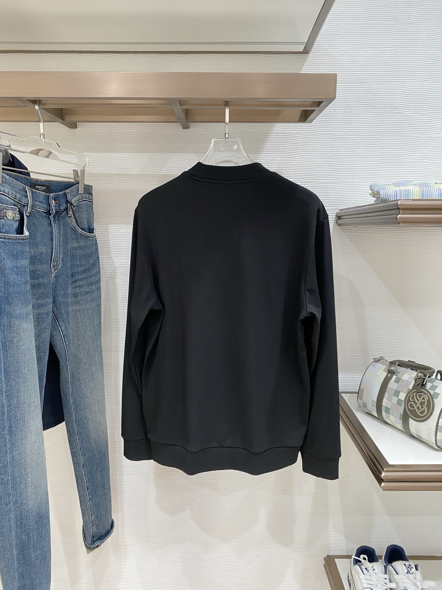 Moncler Male Hoodie Black S-m-l