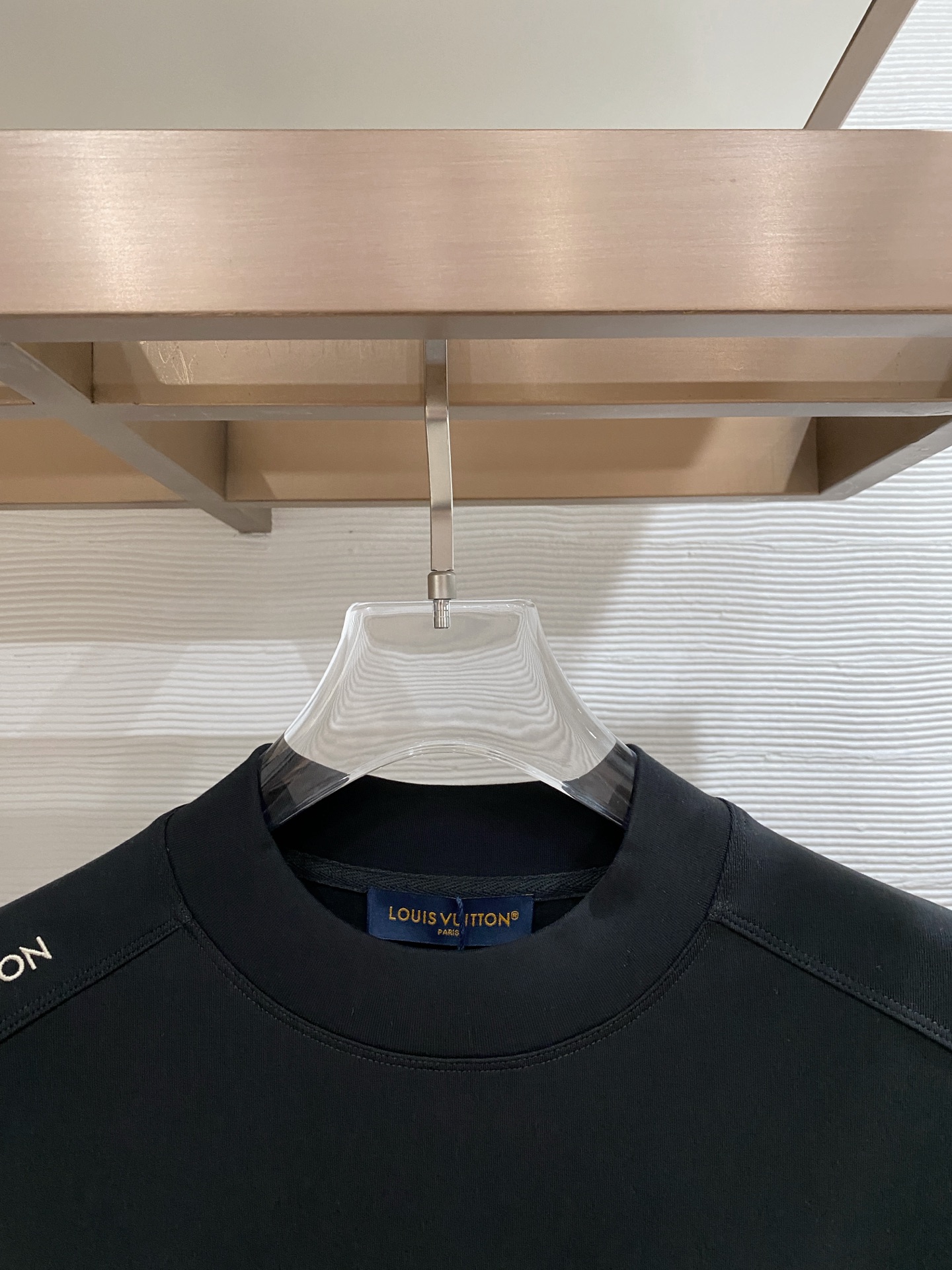 Louis Vuitton Male Hoodie Black S