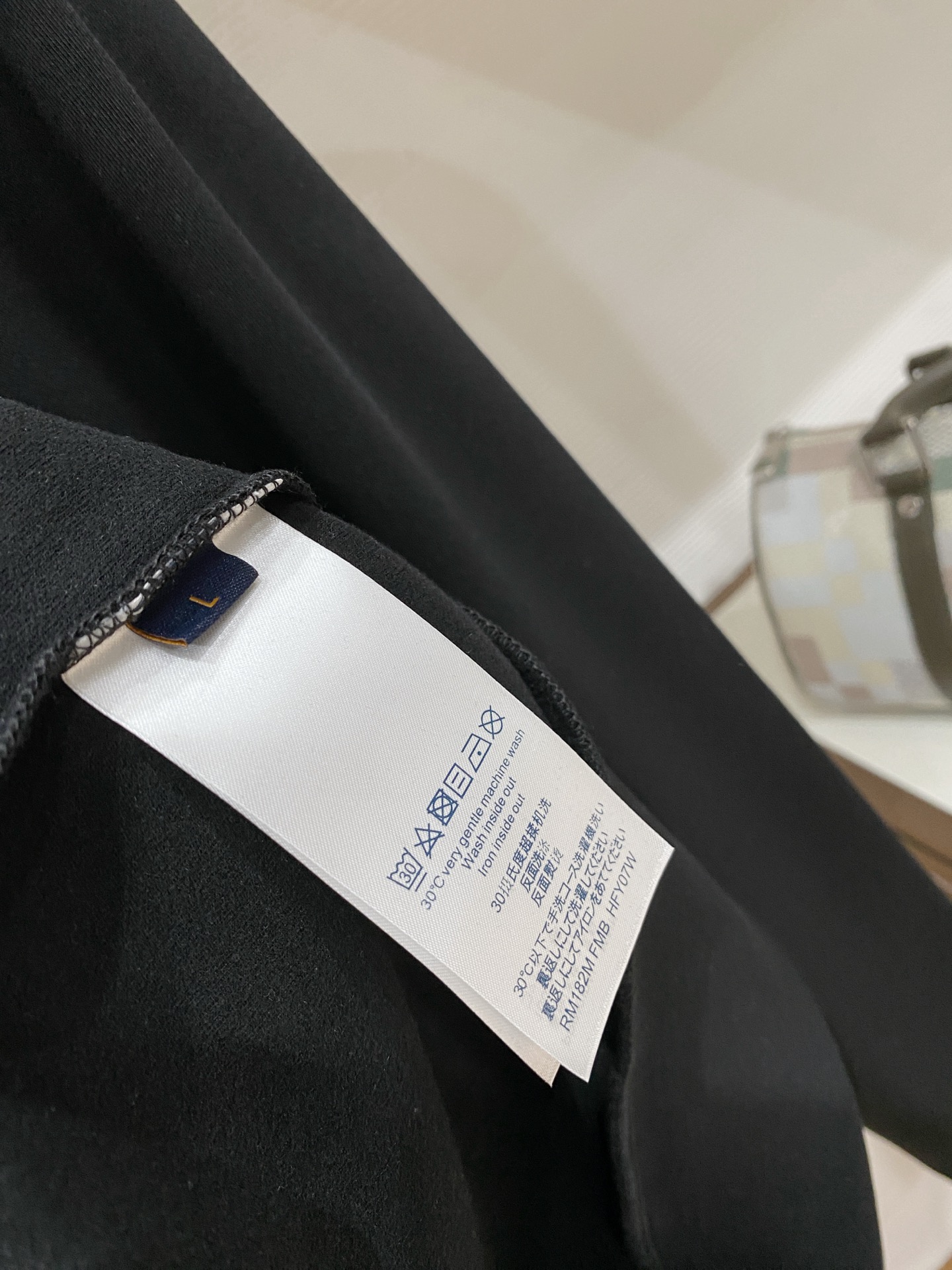 Louis Vuitton Male Hoodie Black S