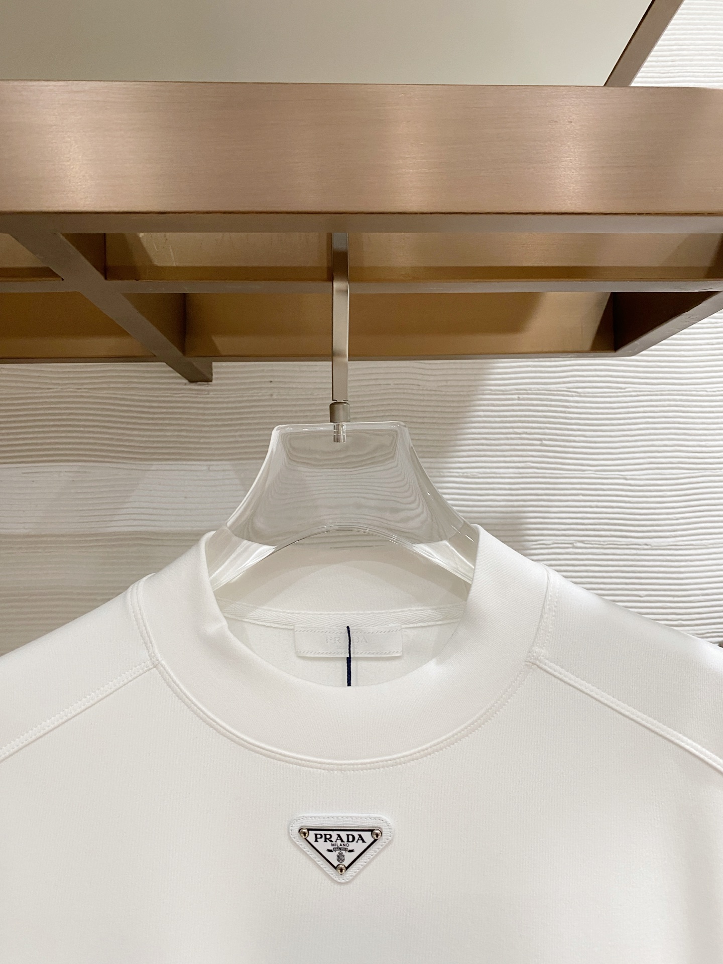 Prada Male Hoodie Black S