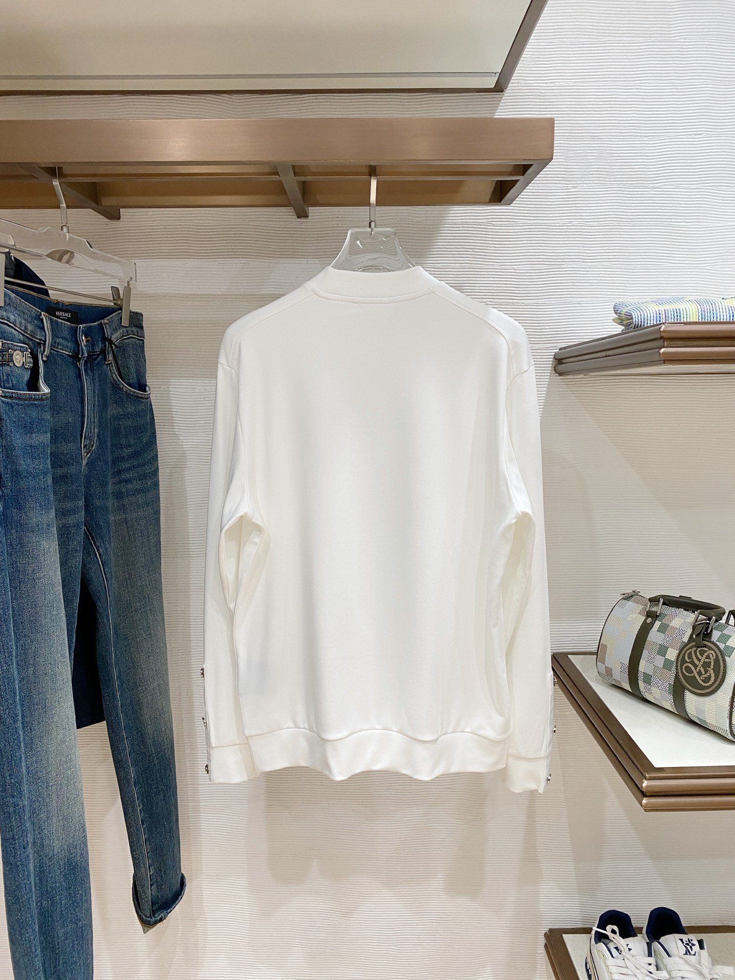 Prada Male Hoodie Black S