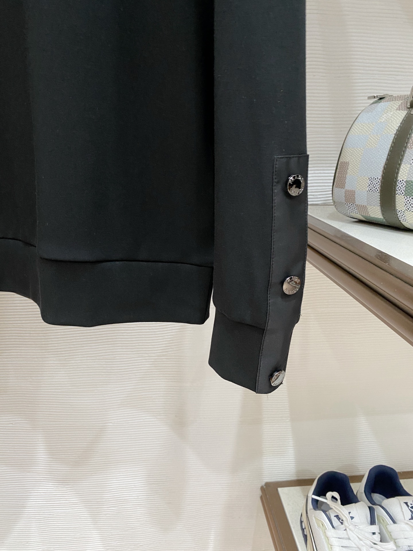 Prada Male Hoodie Black S