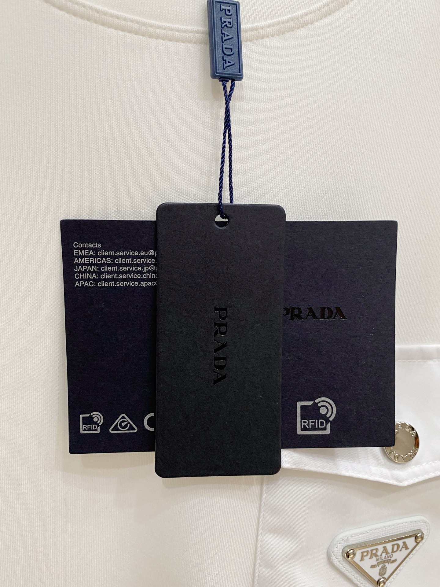 Prada Male Hoodie Black S