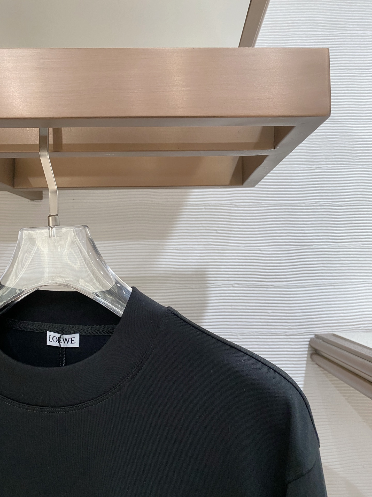 Loewe Male Hoodie Black S