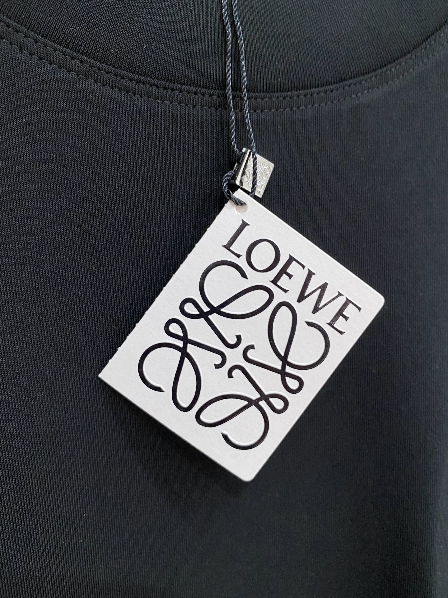 Loewe Male Hoodie Black S