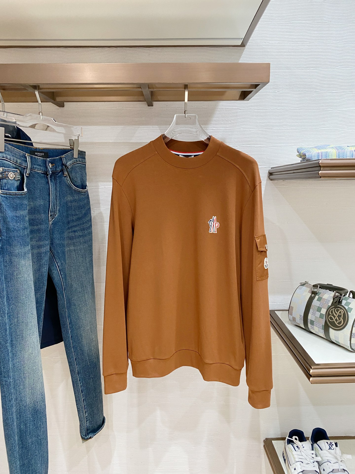 Moncler Male Hoodie Black S-m-l