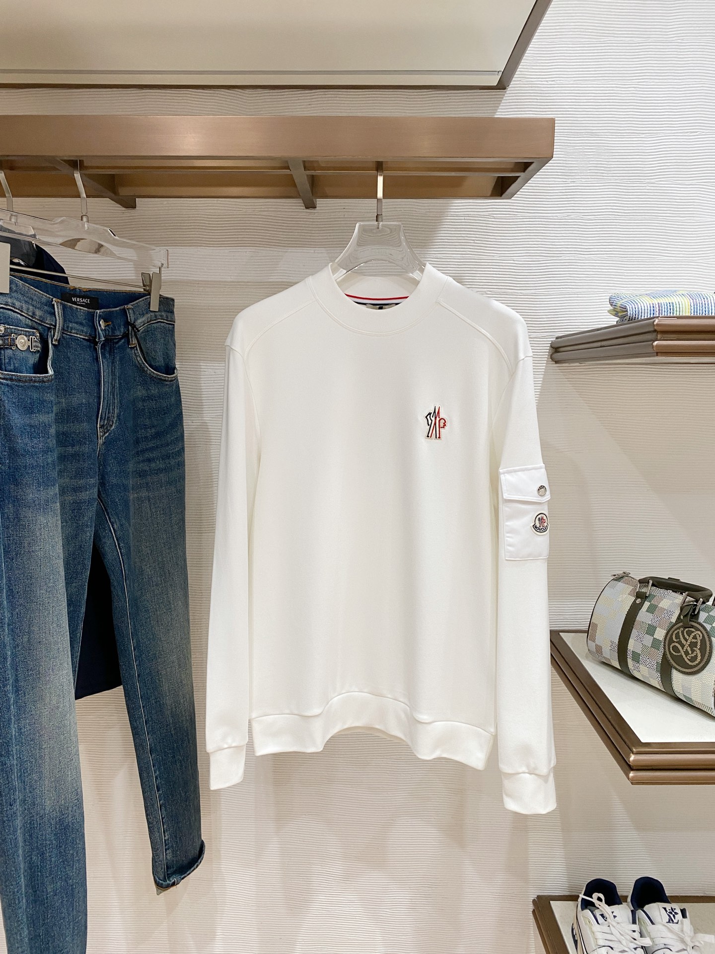 Moncler Male Hoodie Black S-m-l