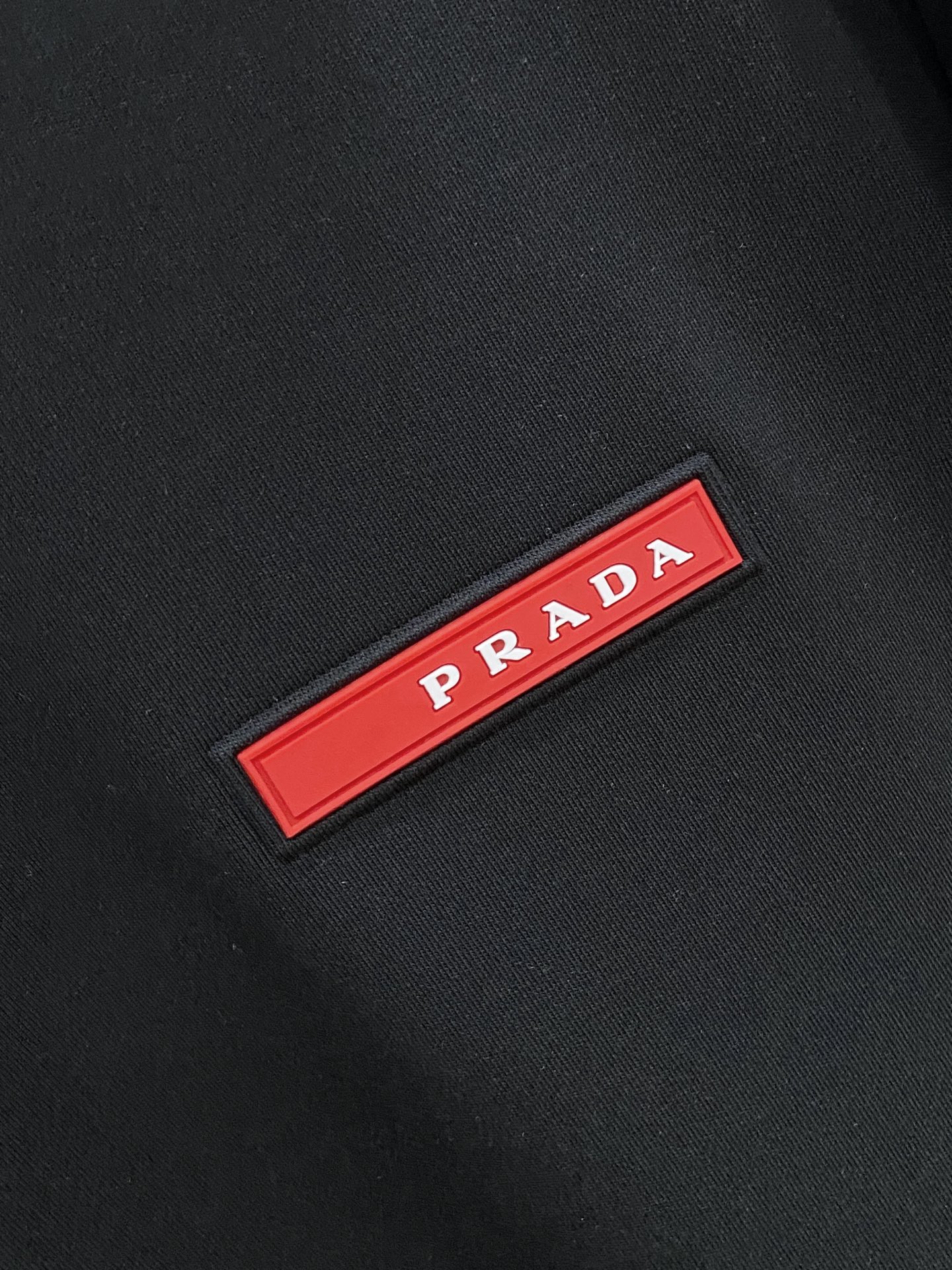 Prada Male Hoodie Black S