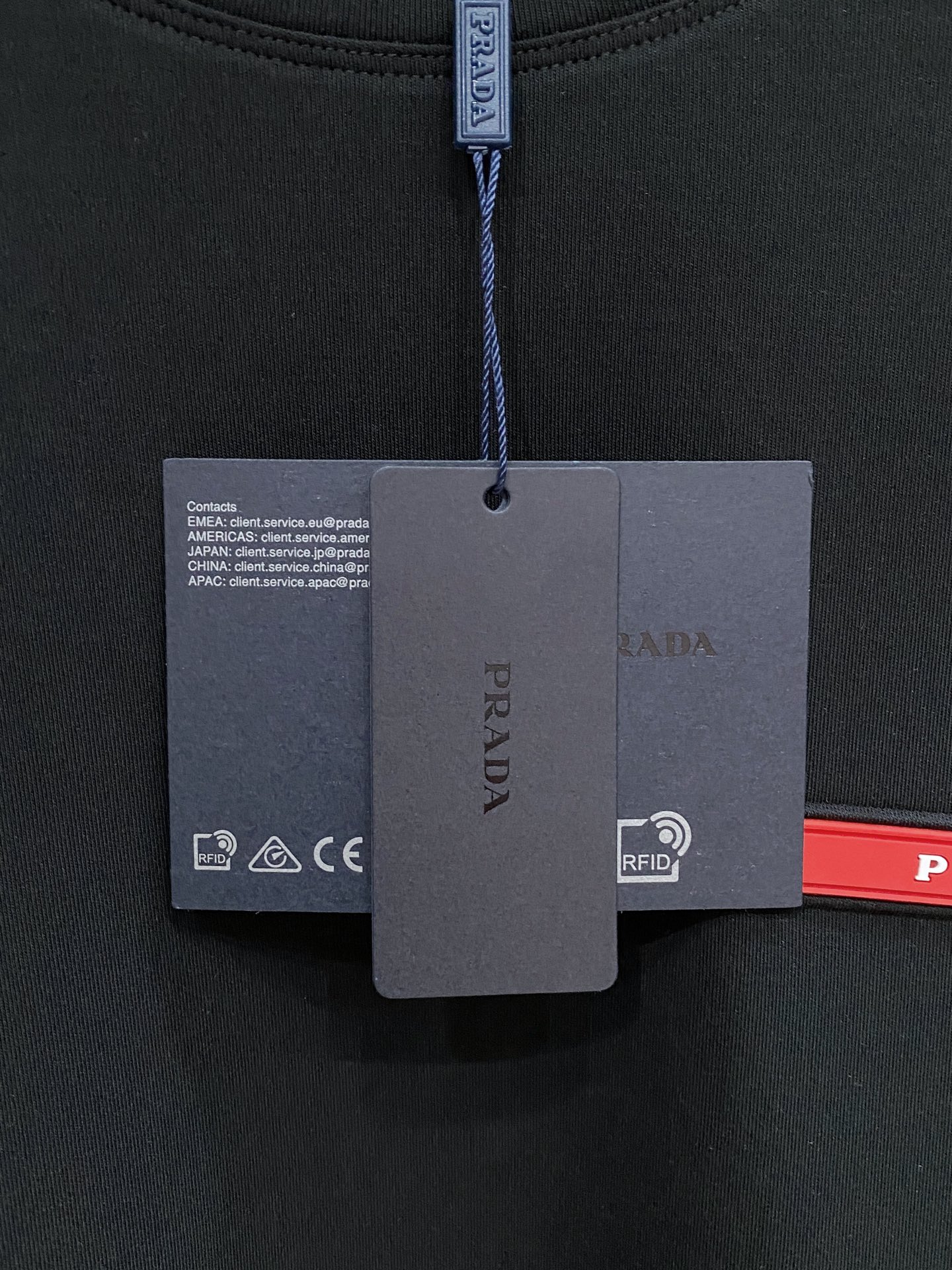 Prada Male Hoodie Black S