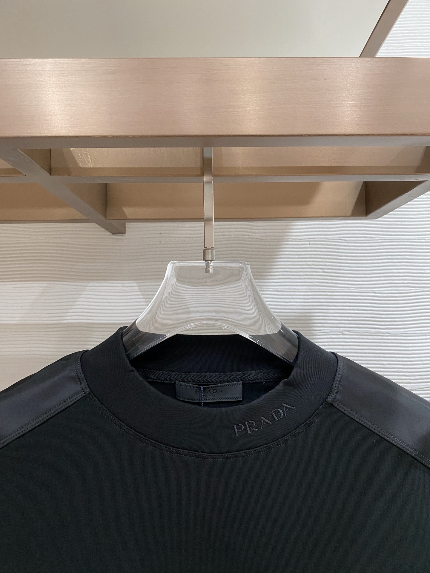 Prada Male Hoodie Black S