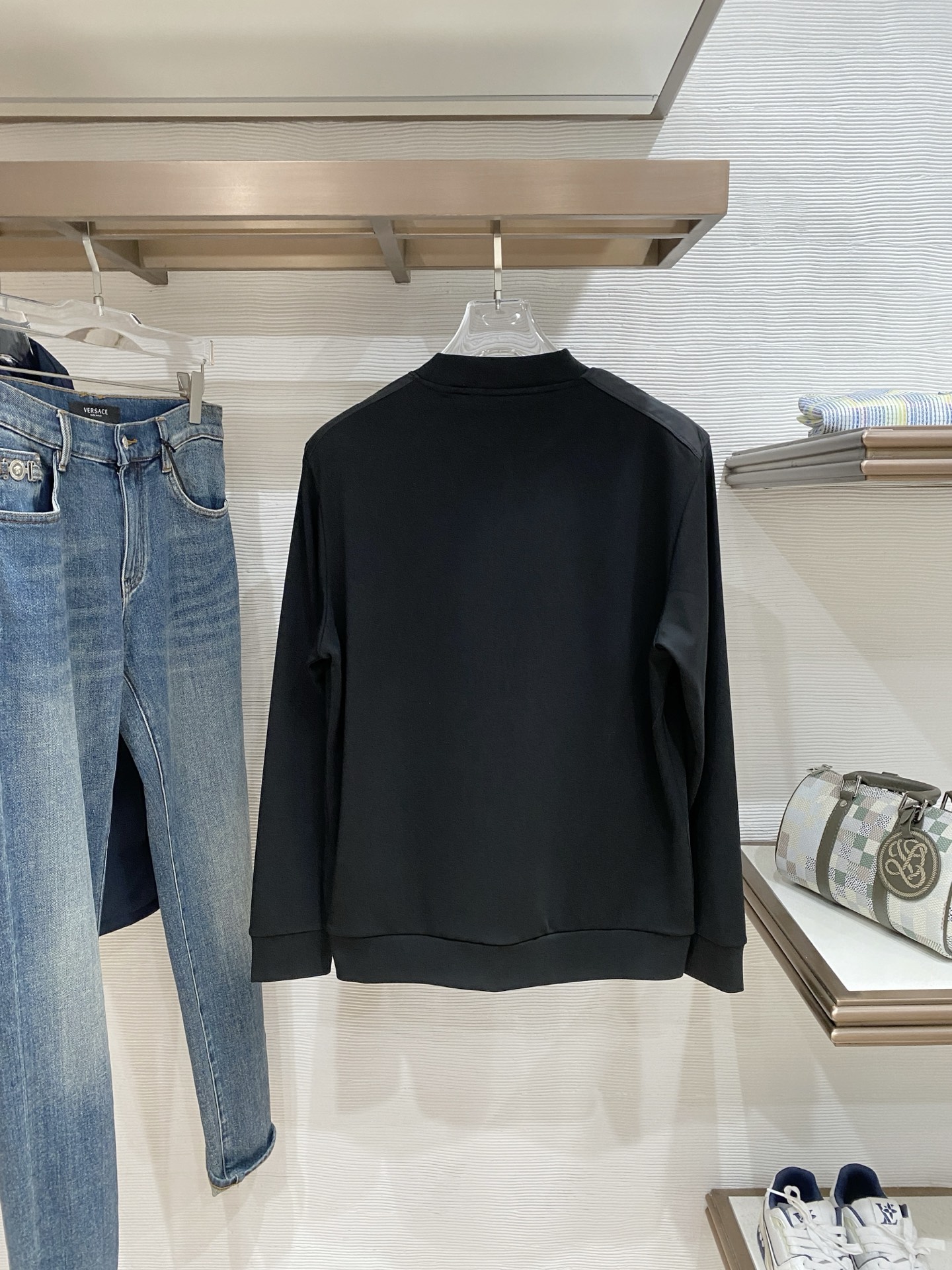 Prada Male Hoodie Black S