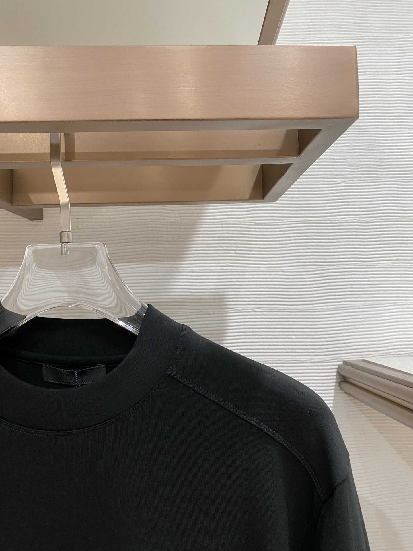 Prada Male Hoodie Black S