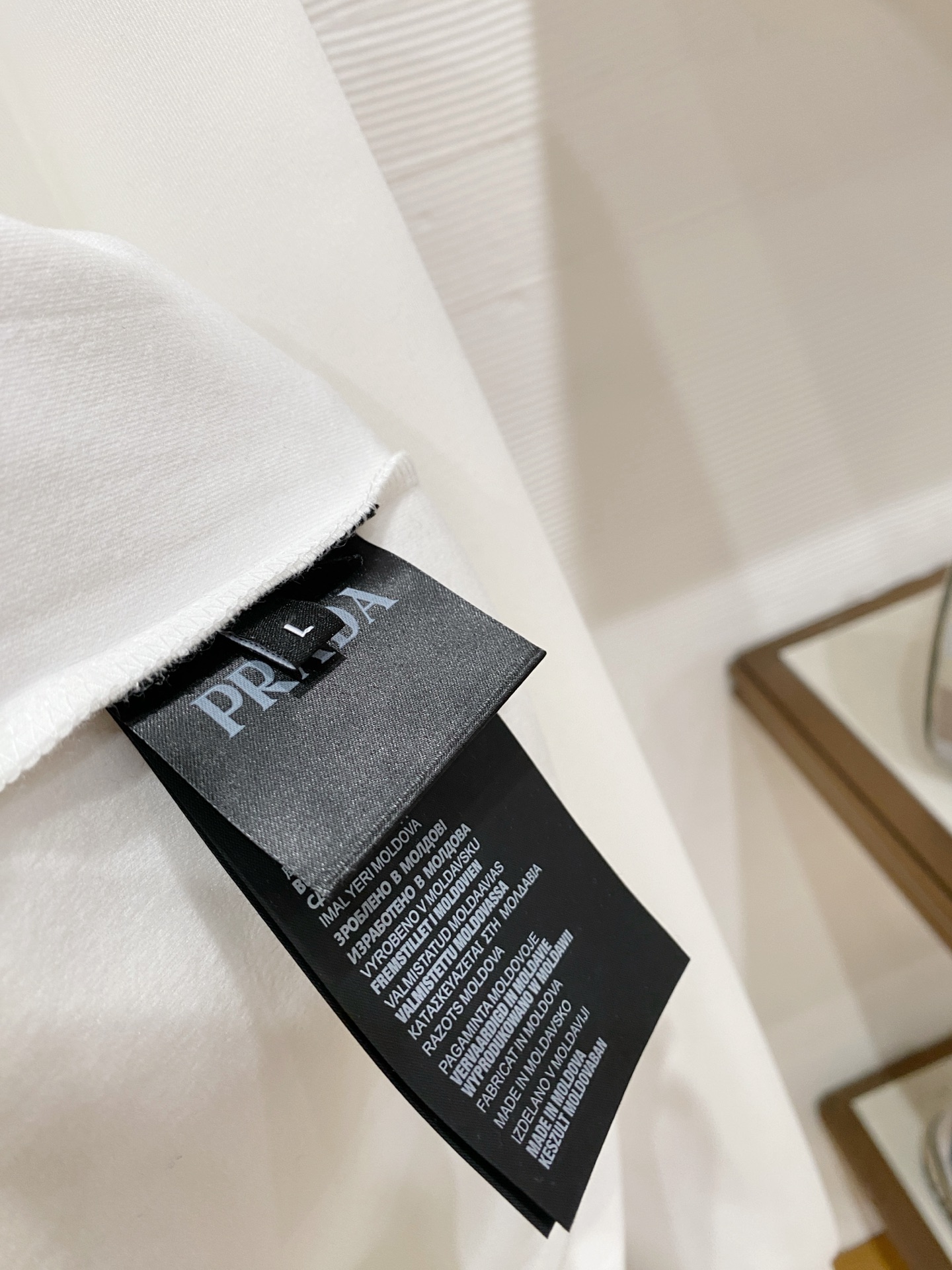 Prada Male Hoodie Black S