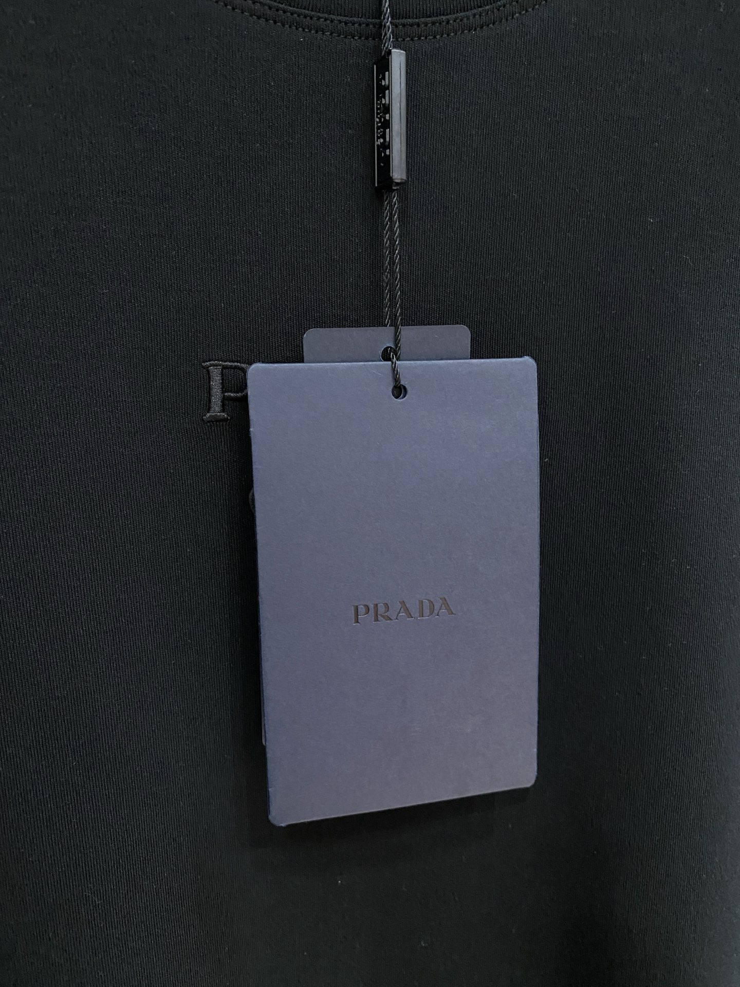 Prada Male Hoodie Black S