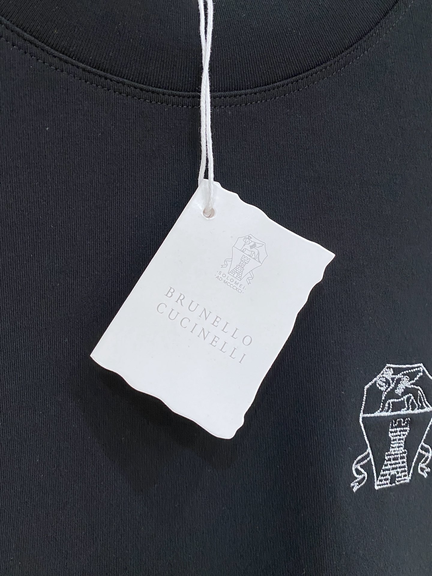 Brunello Cucinelli Male Hoodie Black S