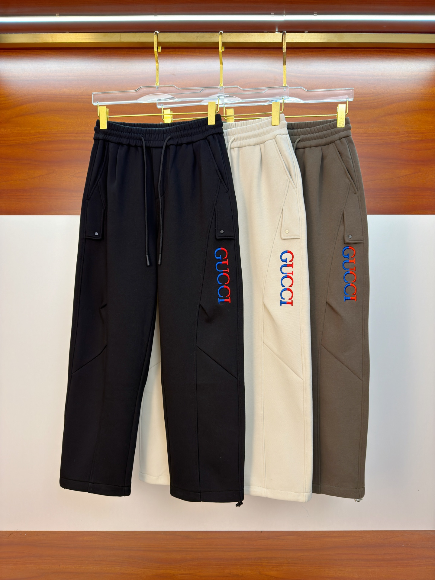 Gucci Sports Pants Fleece Lined M-xl
