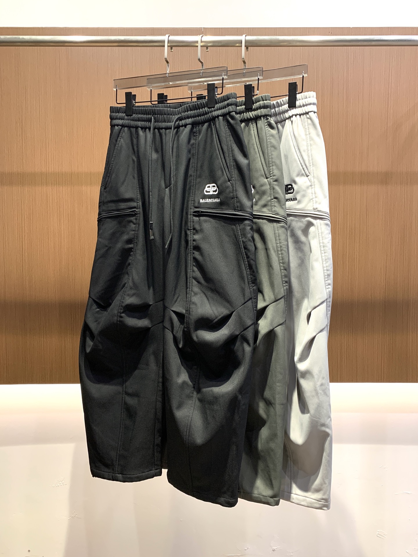 Balenciaga Sports Pants Fleece Lined M-xl
