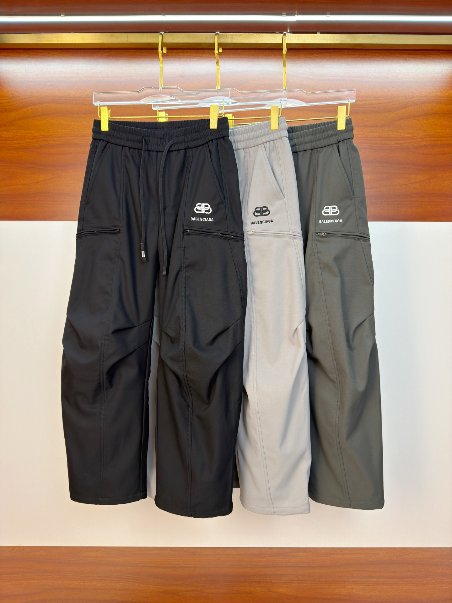 Balenciaga Sports Pants Fleece Lined M-xl