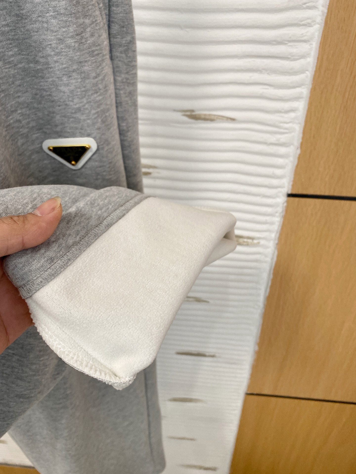 Prada Basic Clothing Fleece Lined M-xl