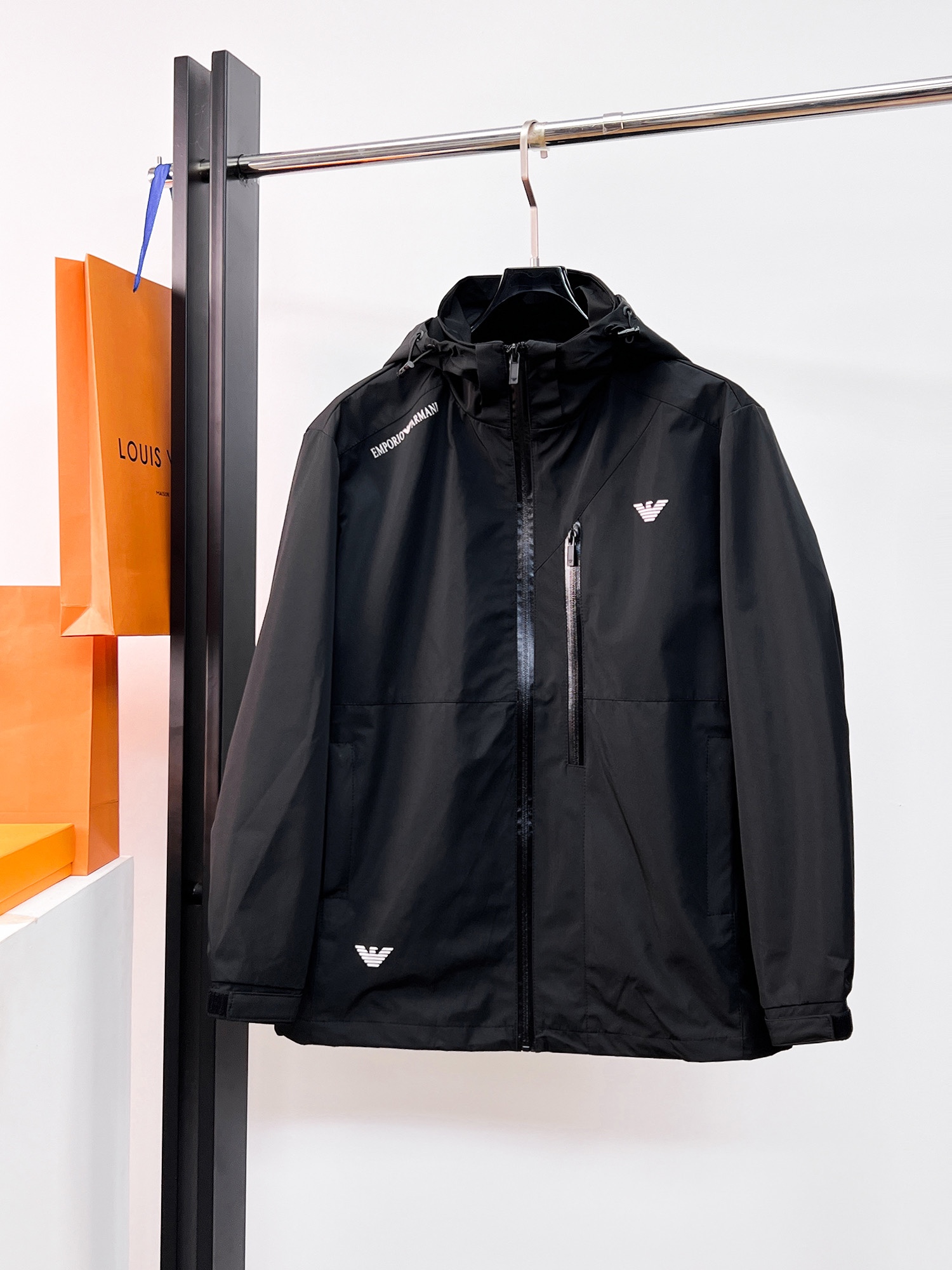 Armani Jacket Hooded M-l-xl