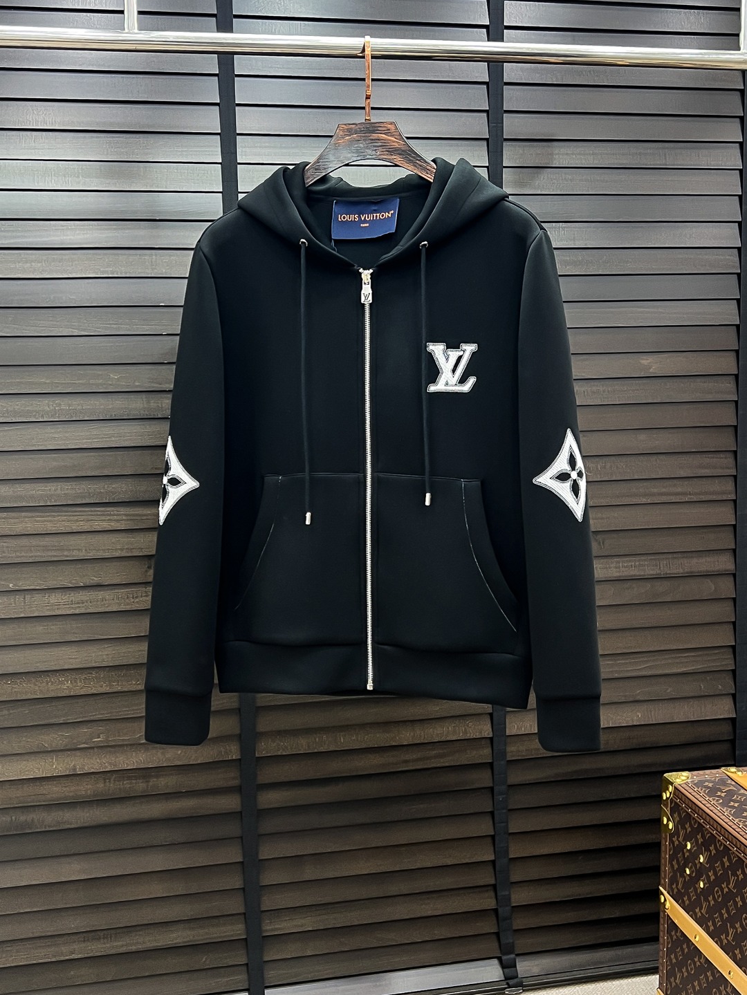 Louis Vuitton Couple Basic Clothing Black Couple Style S-m-l-xl