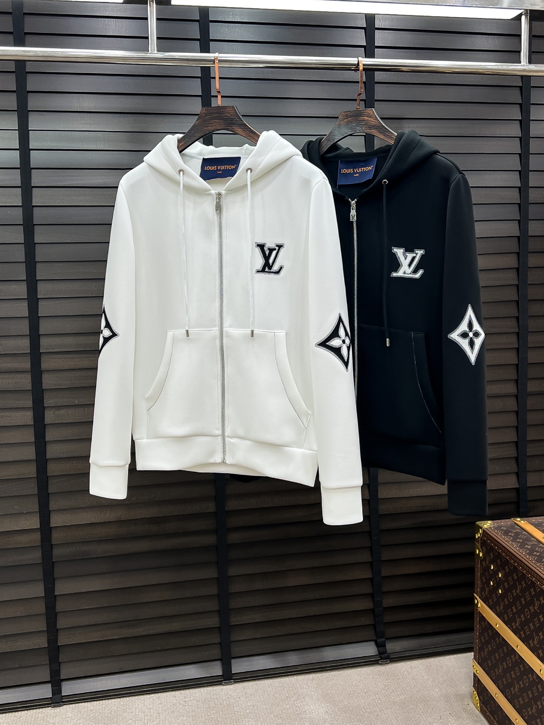 Louis Vuitton Couple Basic Clothing Black Couple Style S-m-l-xl