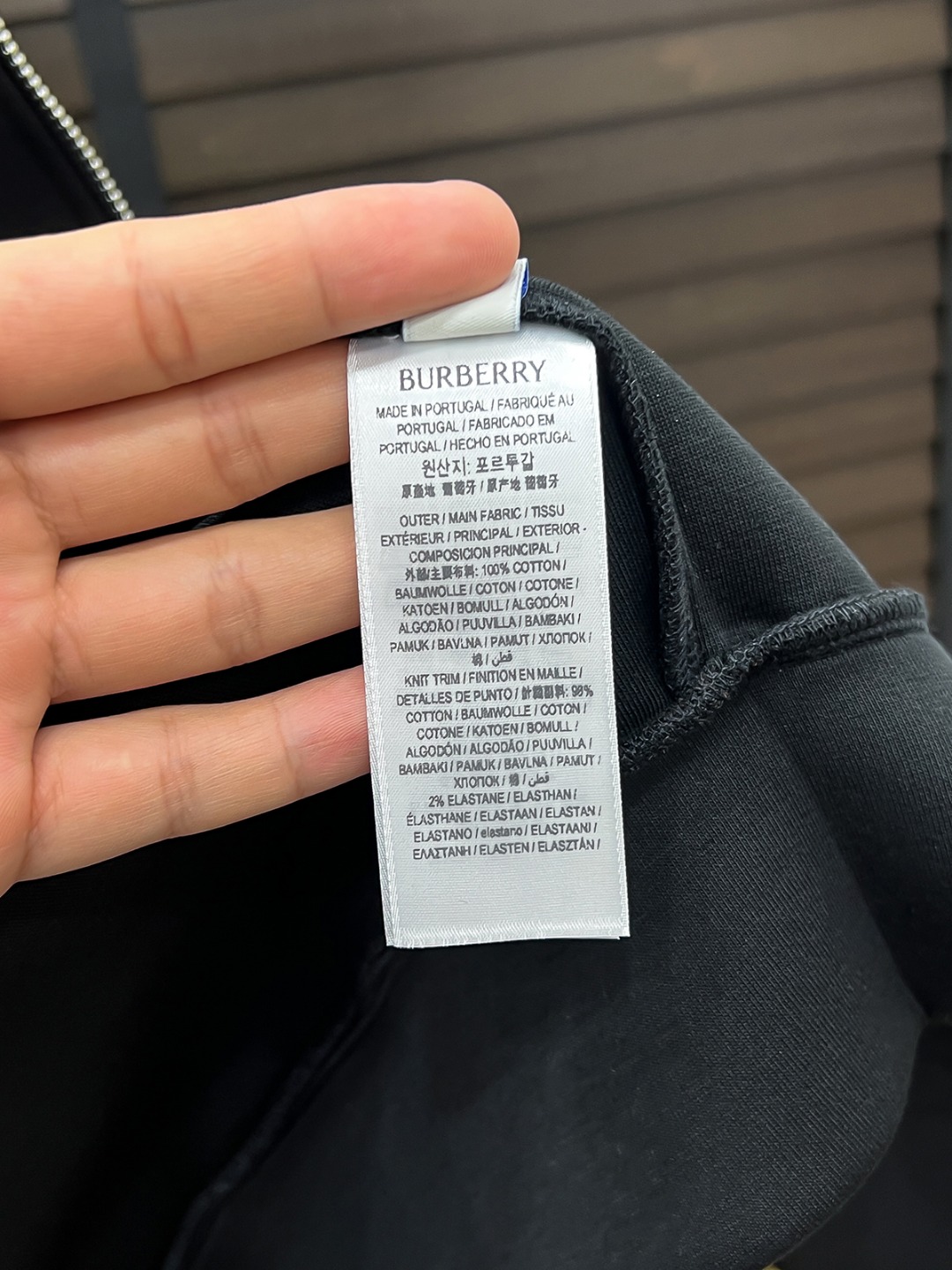 Burberry Couple Basic Clothing Black Couple Style M-l-xl