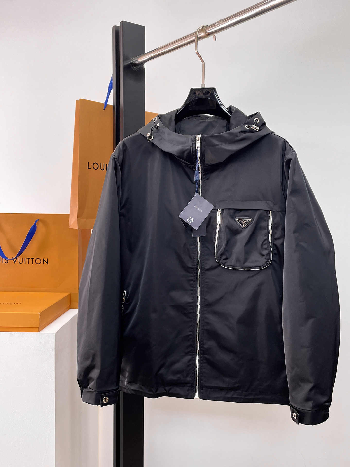 Prada Jacket Hooded M-l-xl
