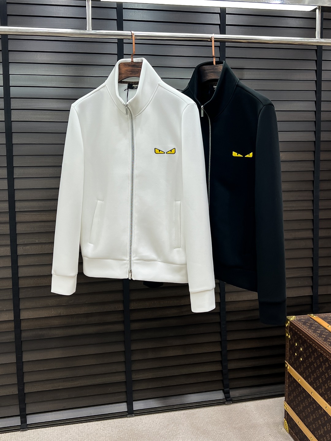Fendi Couple Basic Clothing Black Couple Style M-l-xl