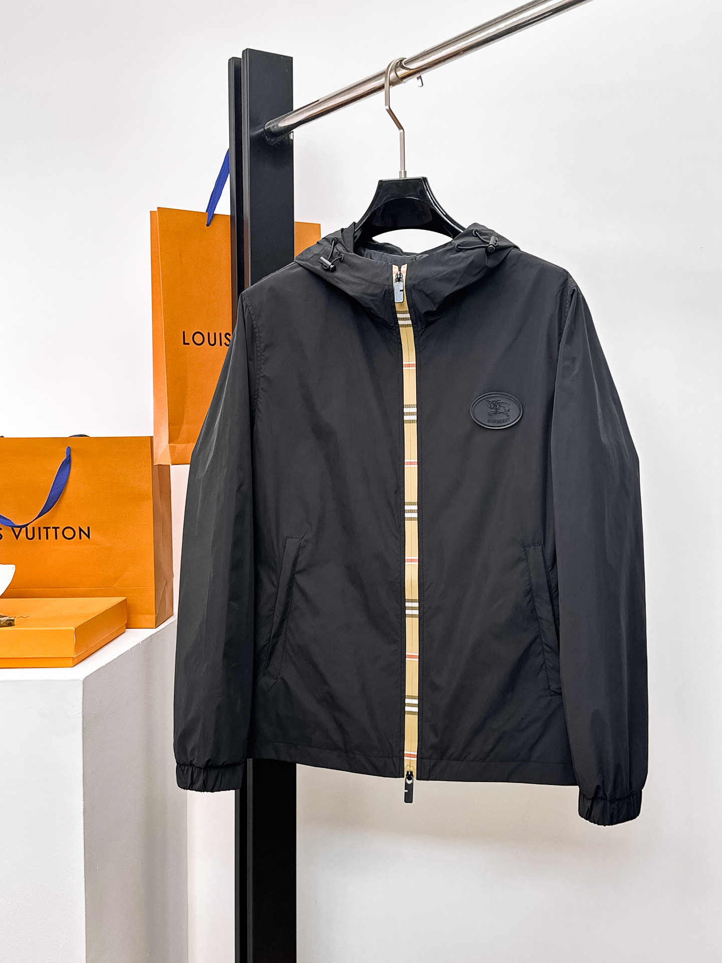 Burberry Jacket Hooded M-l-xl